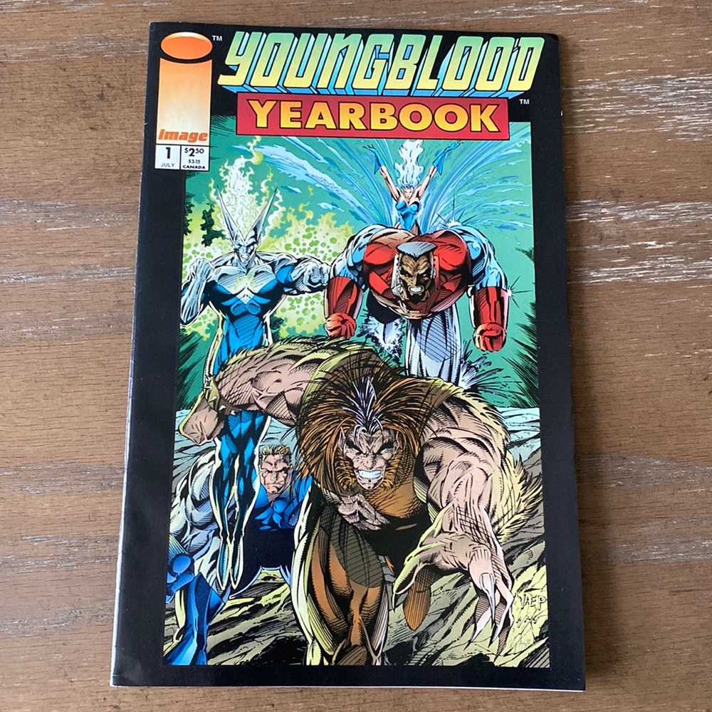 Original Youngblood Yearbook Comic Book